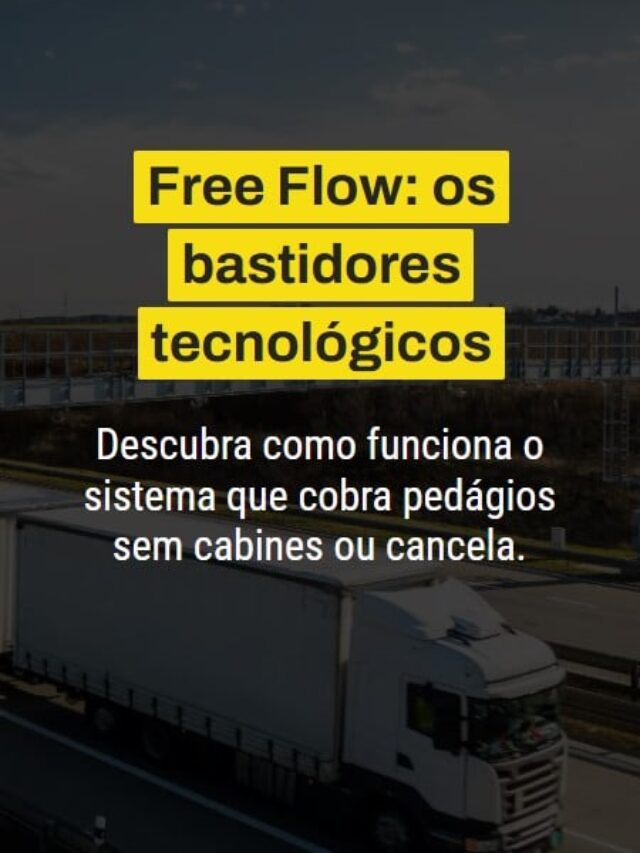 Como funciona o Free Flow: tecnologia por trás do pedágio automático