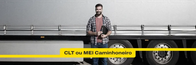 CLT ou MEI caminhoneiro: entenda diferenças, vantagens, ganhos e qual modelo escolher no transporte de cargas.